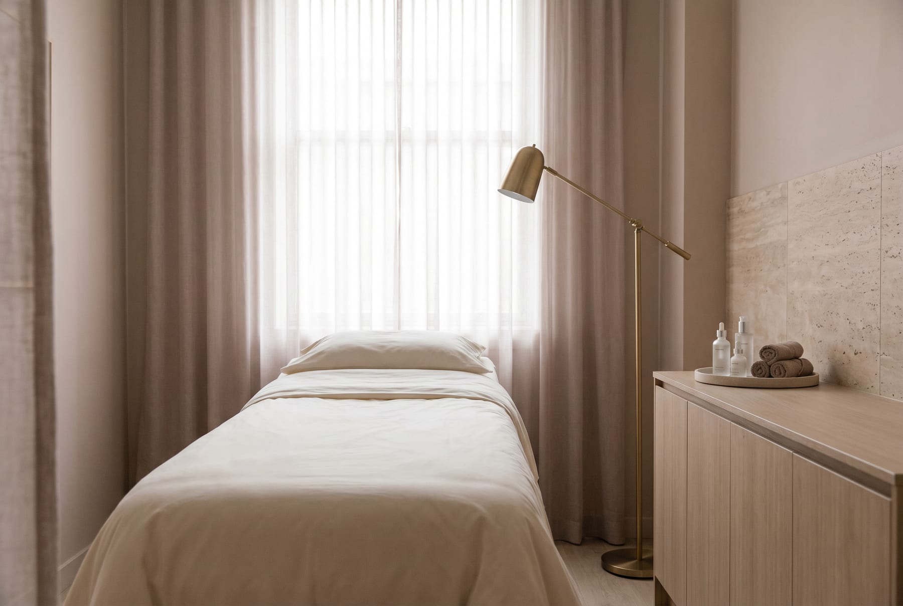 Treatment room at Ever After Vitality Centre MK